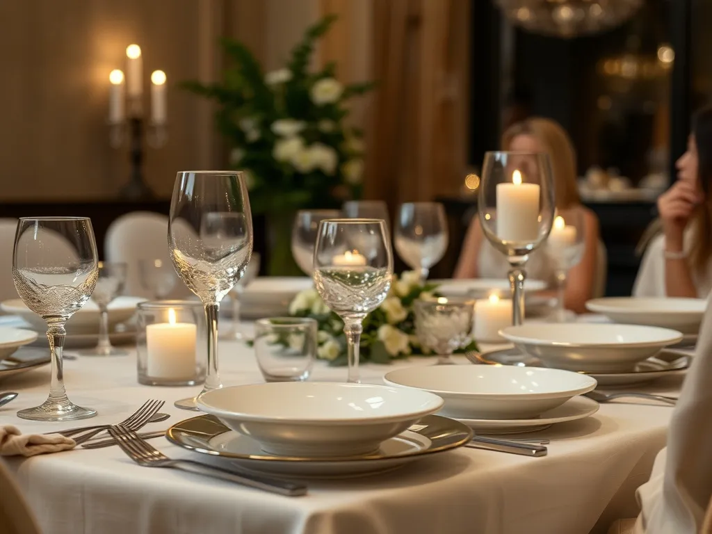 Middagsarrangement og stil